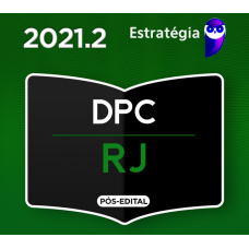 DELEGADO PCRJ - PÓS EDITAL - DELEGADO DA POLÍCIA CIVIL DO RIO DE JANEIRO PC RJ - ESTRATÉGIA 2021