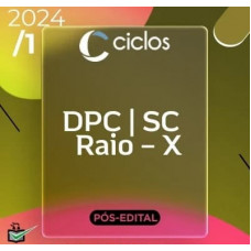 TIRO CERTO - PC SC - DELEGADO DE POLICIA CIVIL - SANTA CATARINA - PCSC - RAIO X - CICLOS - PÓS EDITAL - 2024