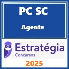 PC SC AGENTE POLICIA CIVIL DE SANTA CATARINA - ESTRATÉGIA - 2025