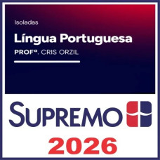 Língua Portuguesa (Matéria Isolada) Supremo Tv 2026