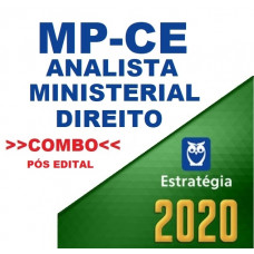 MPCE - ANALISTA MINISTERIAL - DIREITO - TEORIA + PASSO ESTRATÉGICO - PÓS EDITAL - ESTRATÉGIA 2020