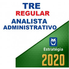 TRE - REGULAR - ANALISTA ADMINISTRATIVO - ESTRATÉGIA 2020